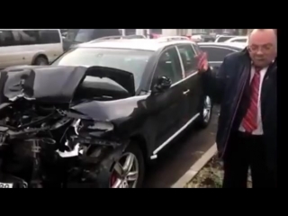 husband's pain from his wife's broken car