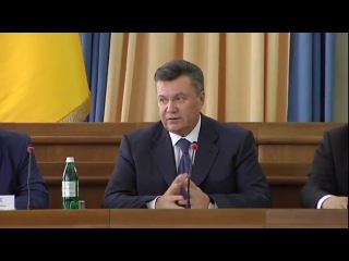 yanukovych: when you see it with your own hands, you touch it with your eyes