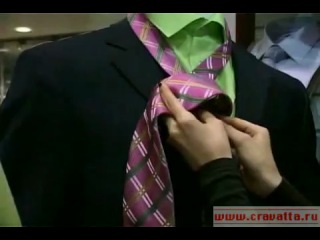 how to tie a tie. simple knot