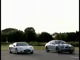 honda nsx vs bmw m6