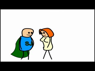 classic cyanide and happiness - super bastard to the rescue