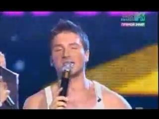 russia mtv music awards 2008 -new the most intoxicating moment of the ceremony from the presenters bilan and lazarev)))